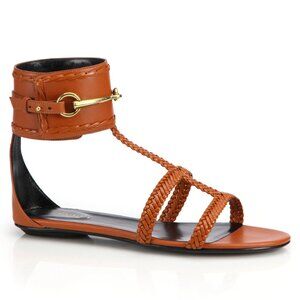 Gucci Ursula Horsebit Sandals Flat - Size 9.5